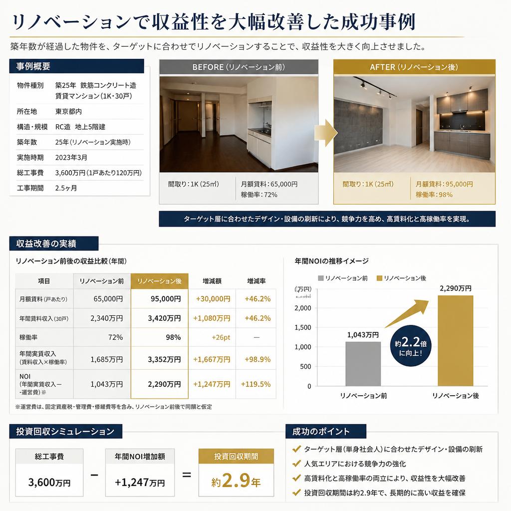 2. 収益改善の実例