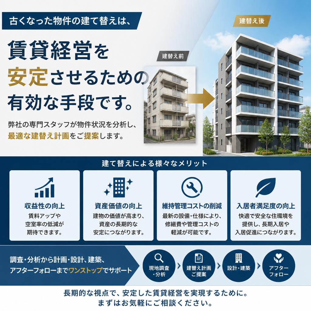 建替え計画の必要性