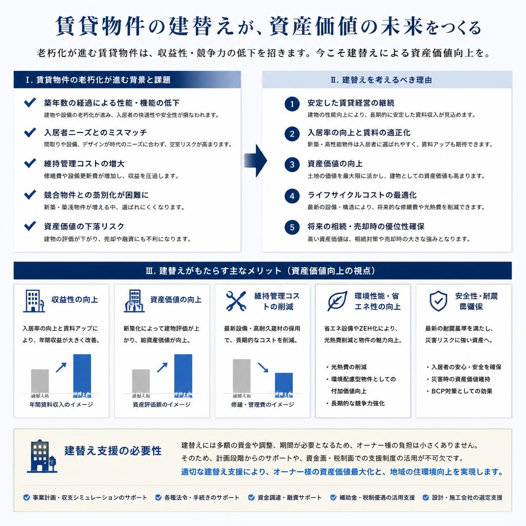 建替え支援の重要性