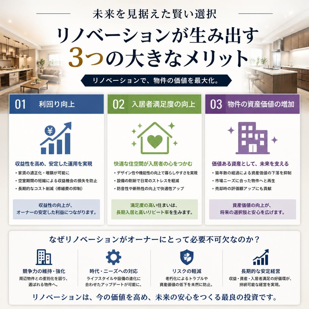 リノベーションのメリット