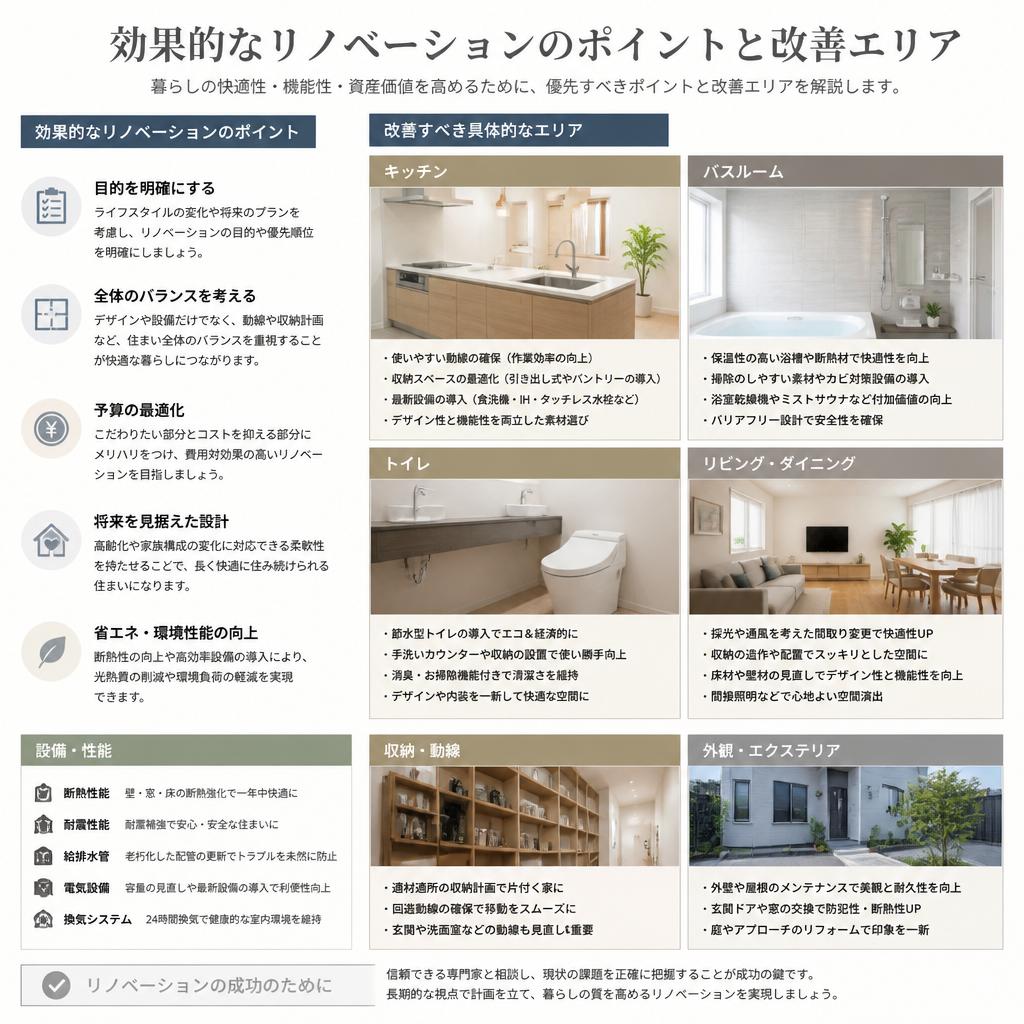住環境改善のポイント