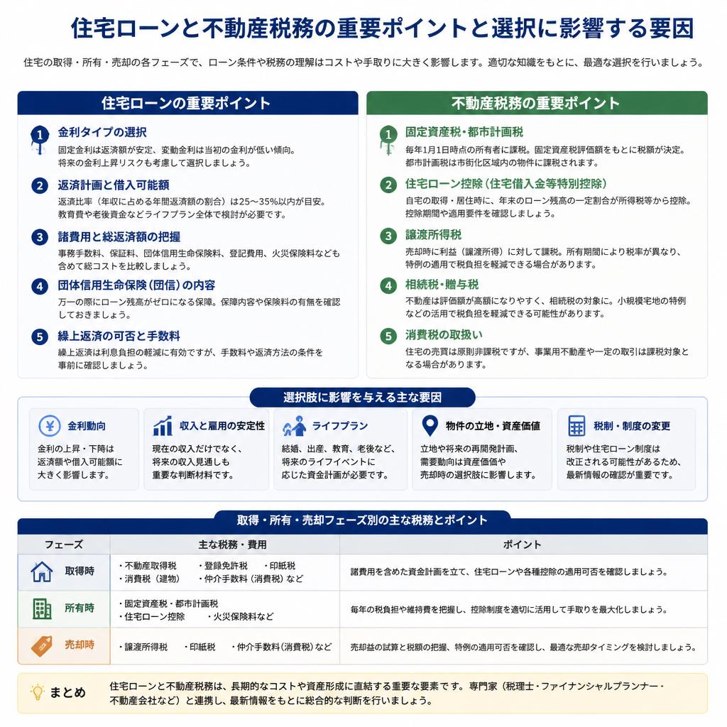 4. 住宅ローンと不動産税務のススメ