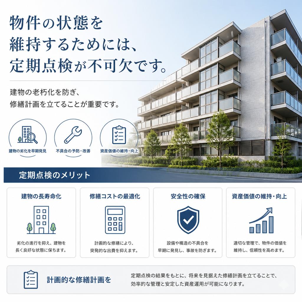 定期点検の重要性