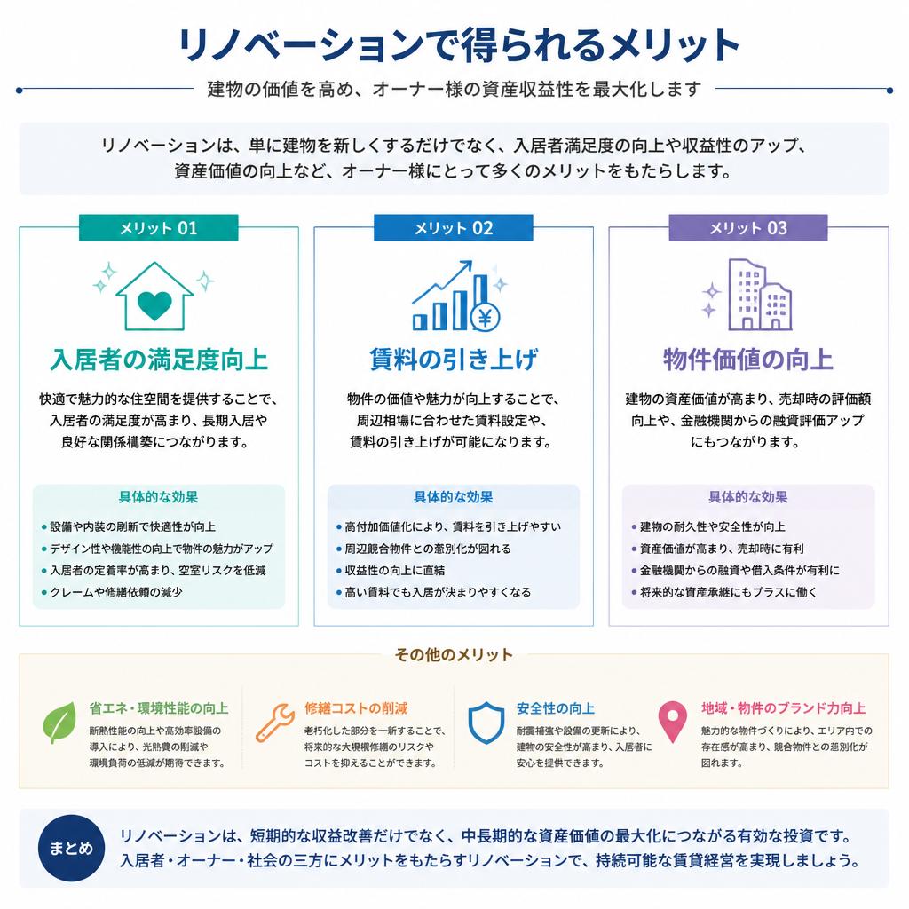 リノベーションのメリット