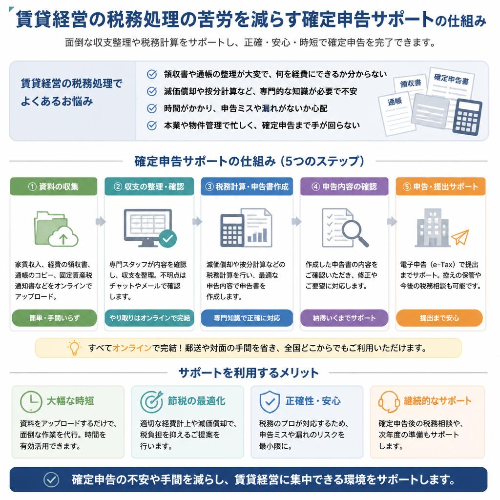 楽々確定申告の仕組み