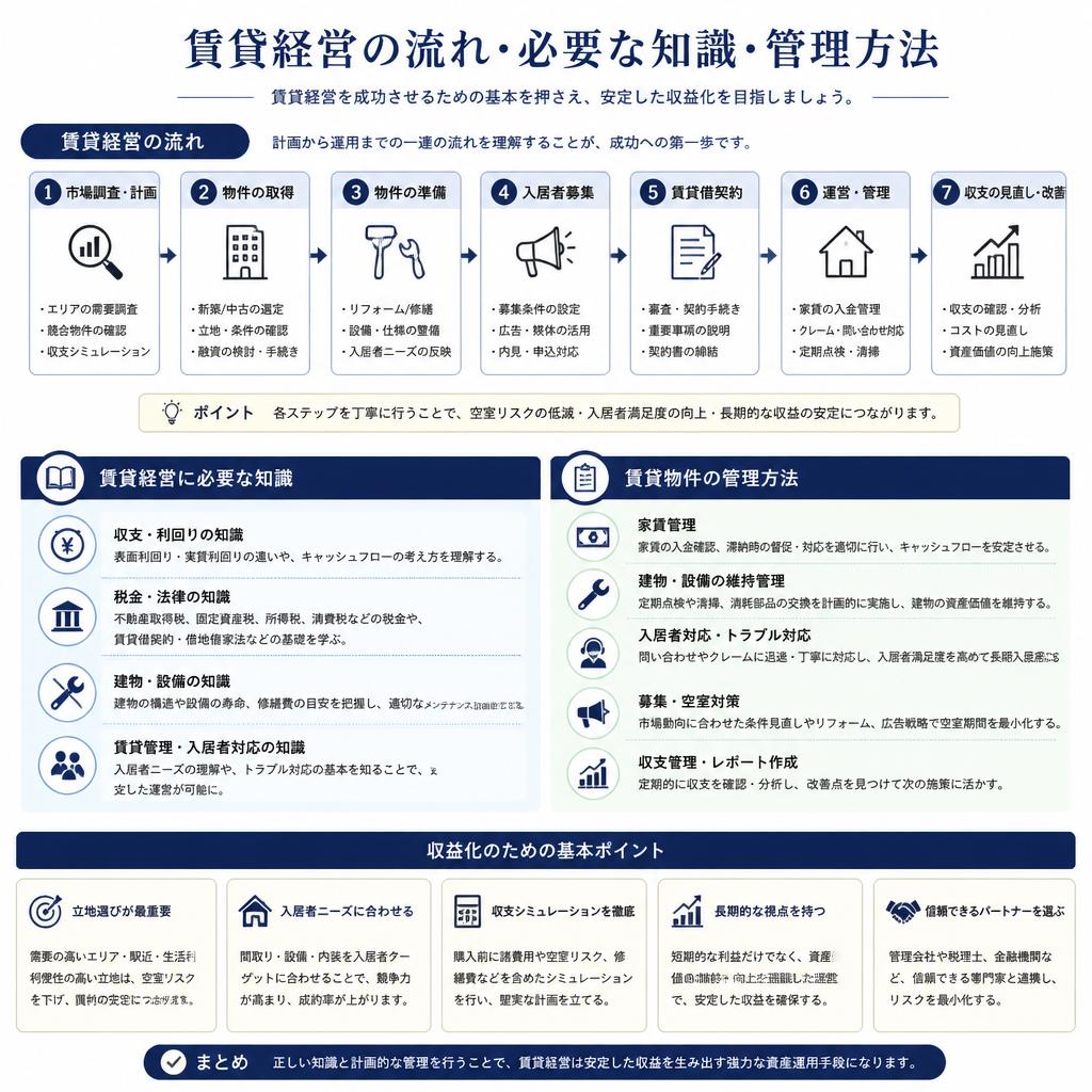 賃貸経営の基本知識
