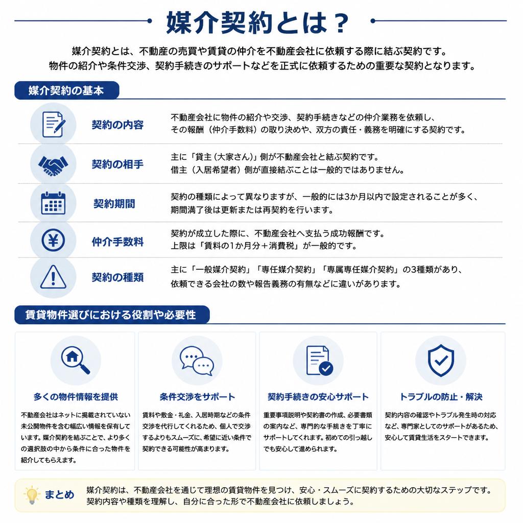 2. 媒介契約とは？