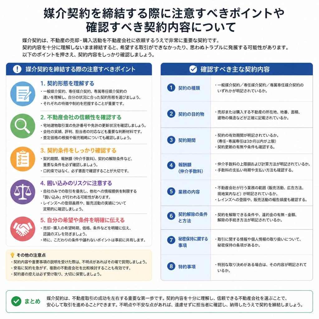 4. 契約時の注意点