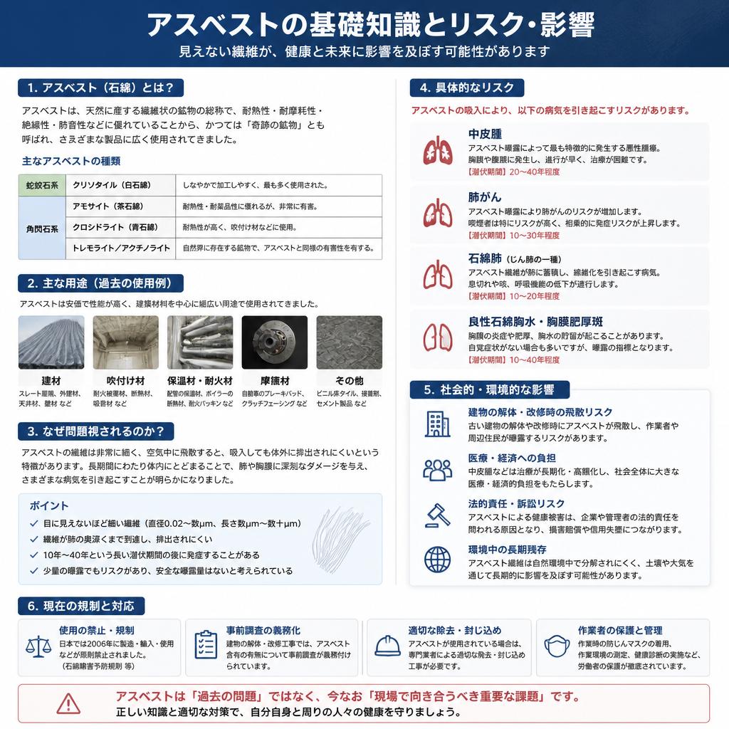 アスベストとは？