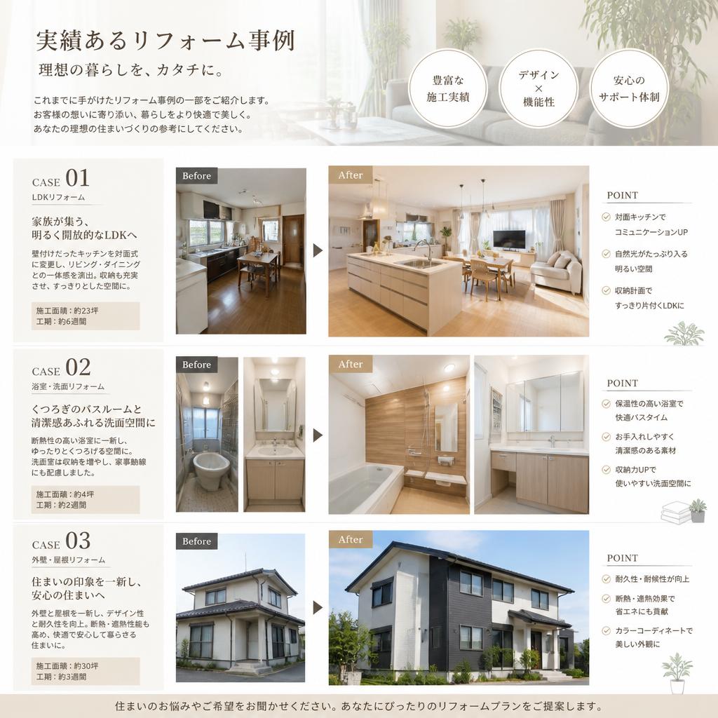 5. 具体的なリフォーム例