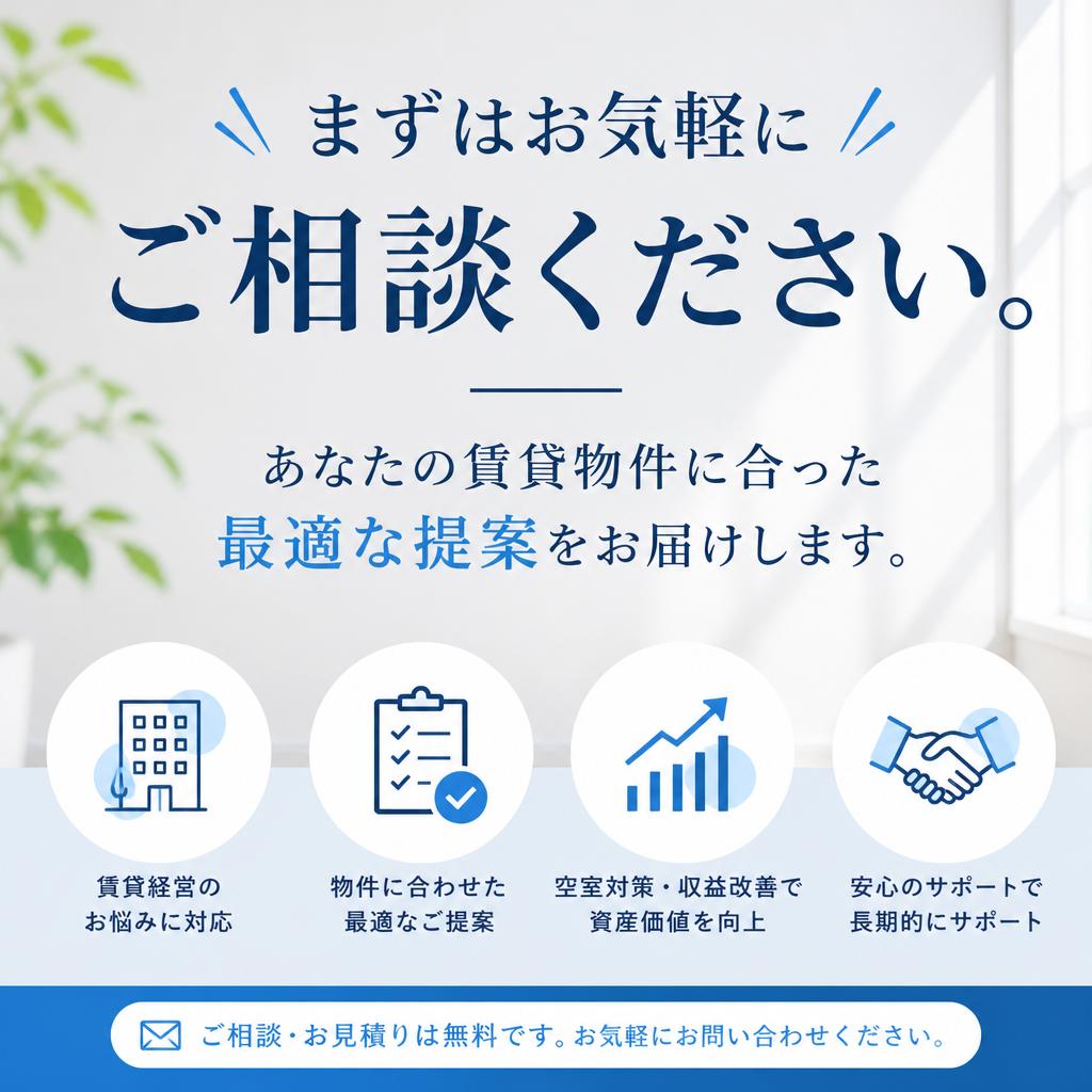 7. お問い合わせで最適プランを見つけましょう