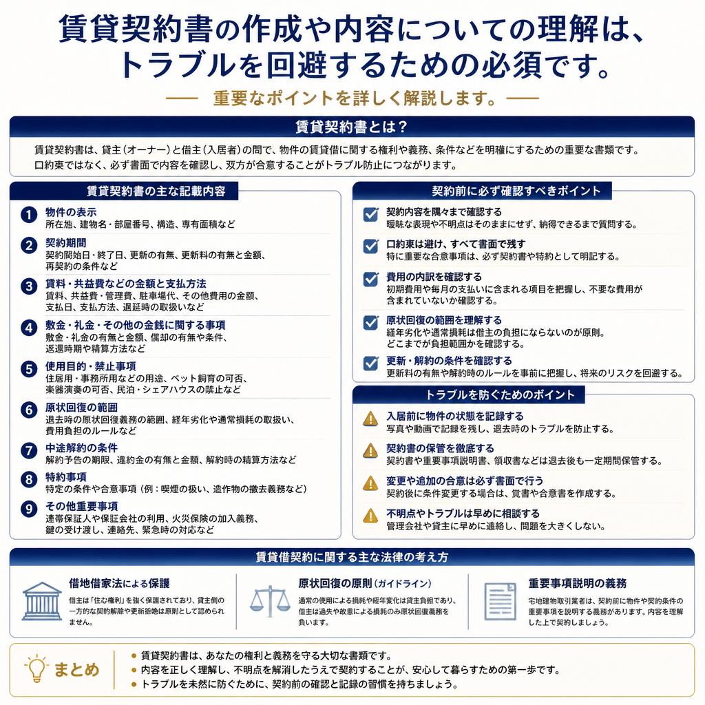 賃貸契約の基本知識