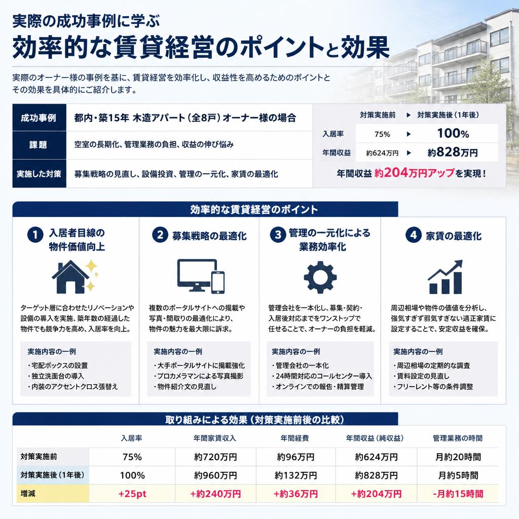 賃貸経営の成功事例