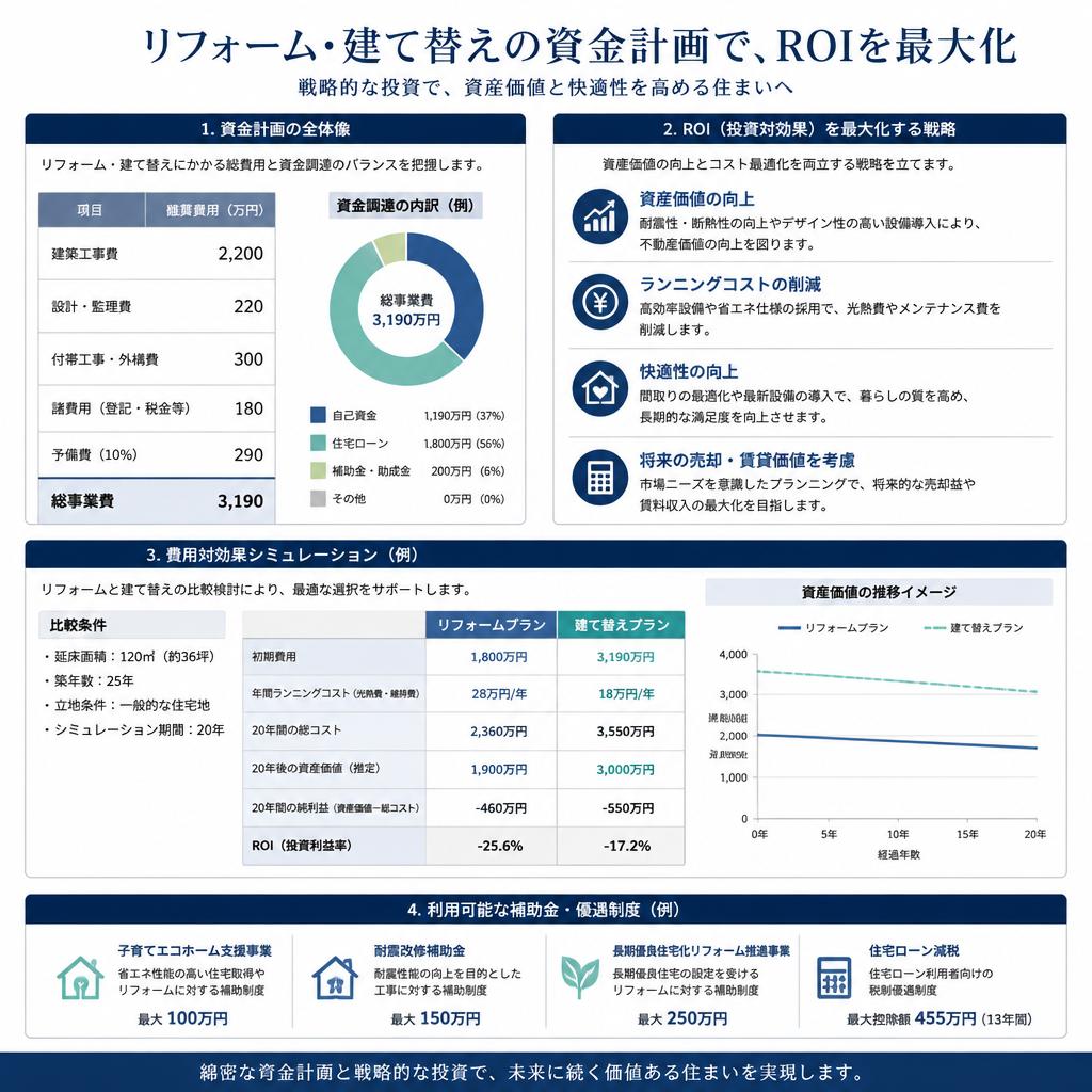 資金計画とROIの重要性
