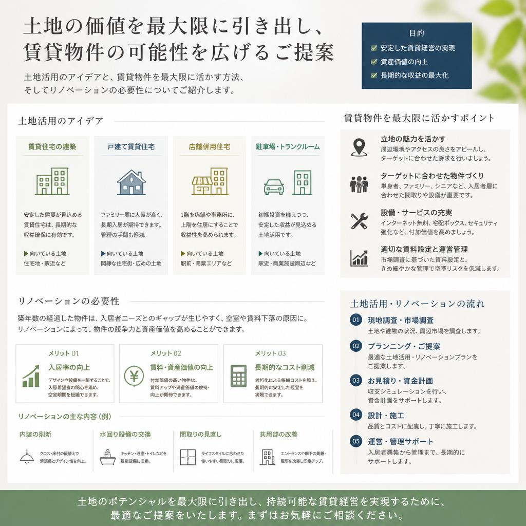 土地活用の新たな可能性