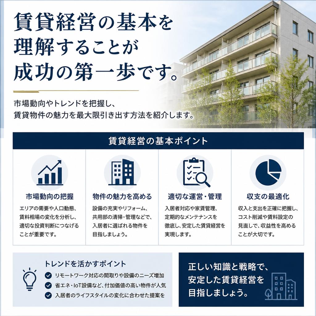 賃貸経営の基礎知識