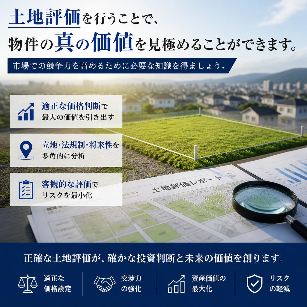 土地評価による資産価値の最大化