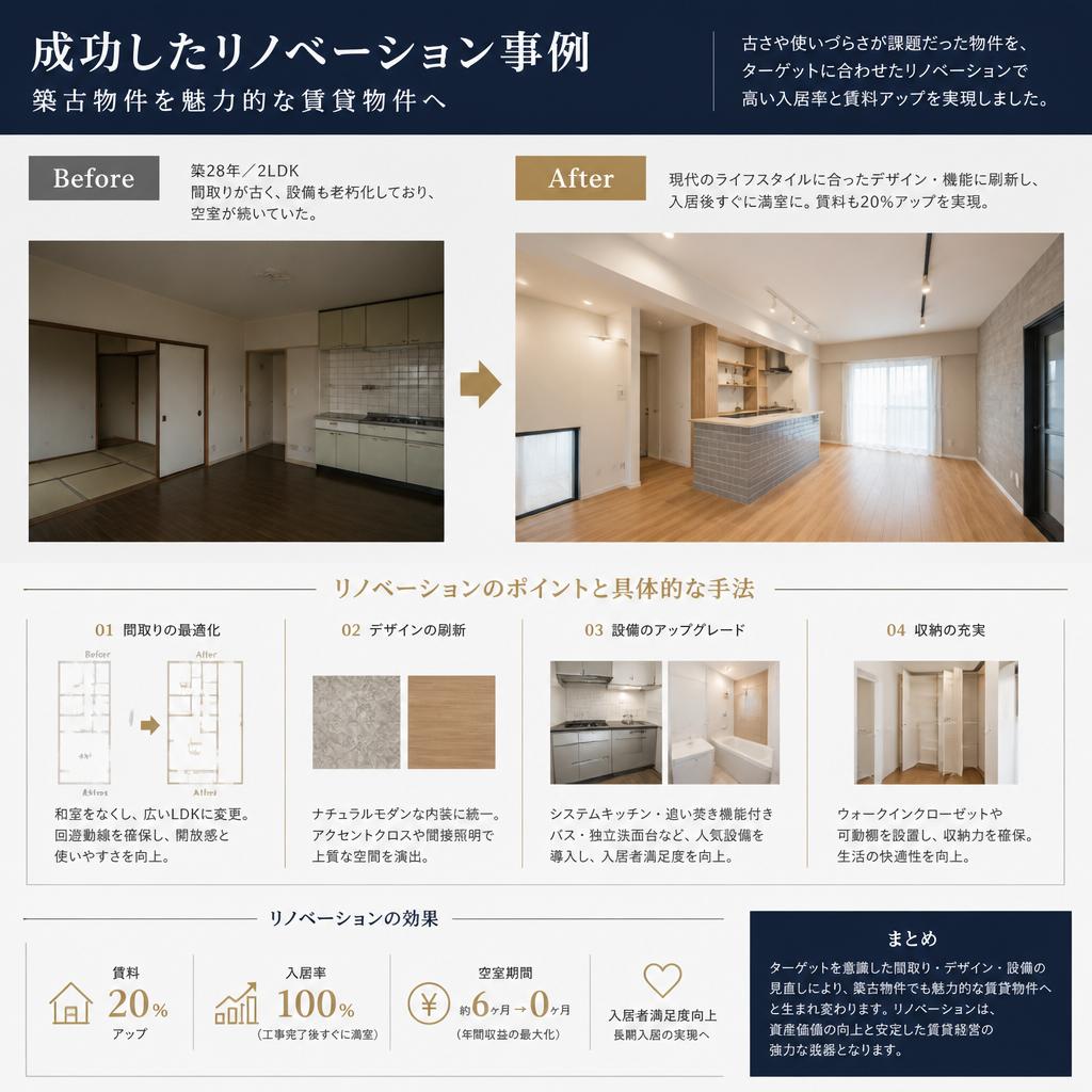 成功事例から学ぶリノベーション