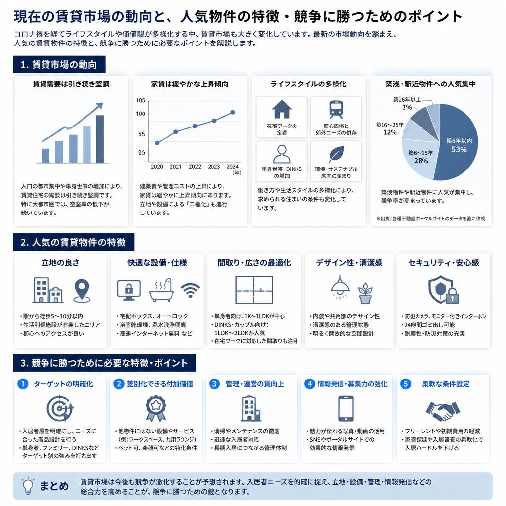 賃貸市場の最新動向