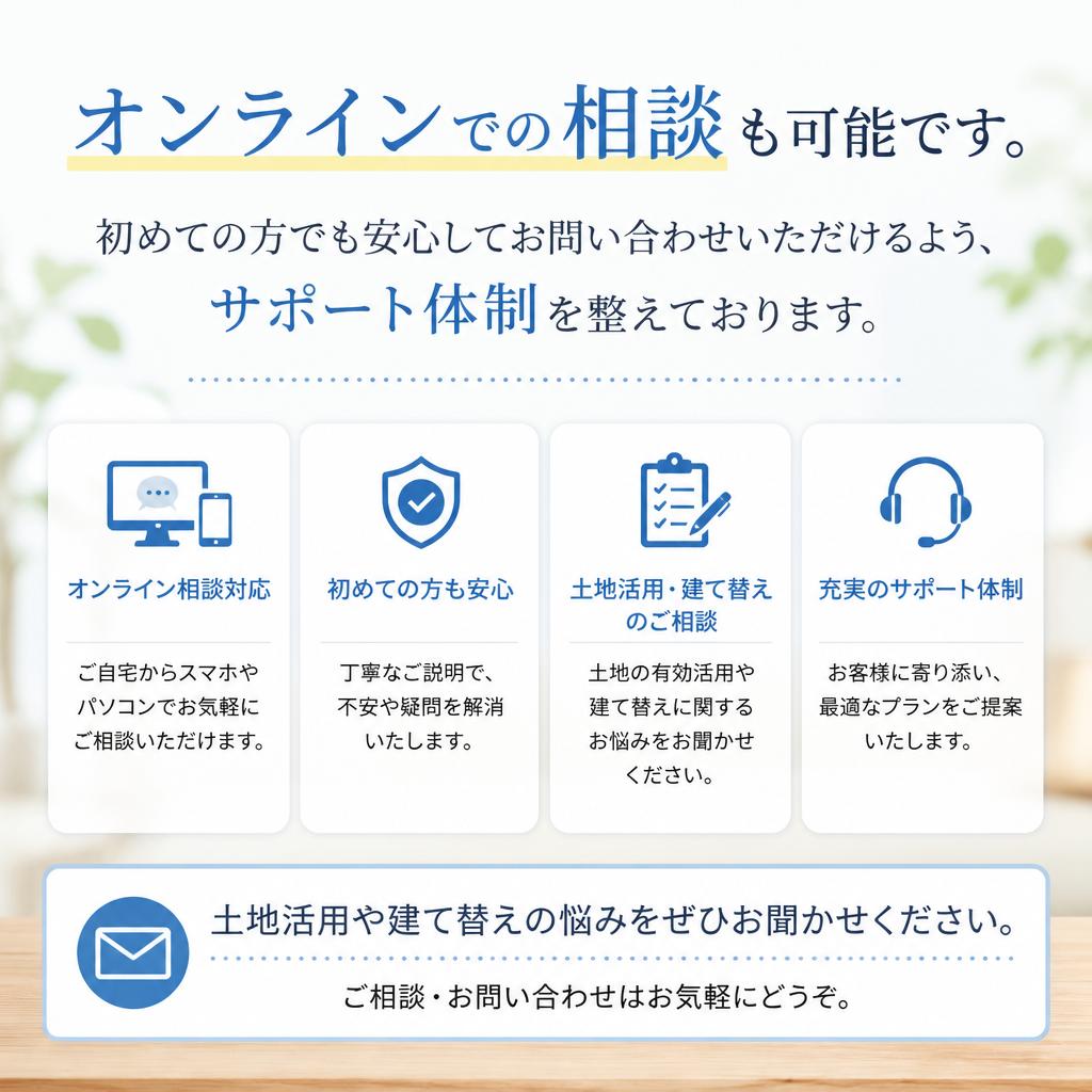 お気軽にご相談ください！