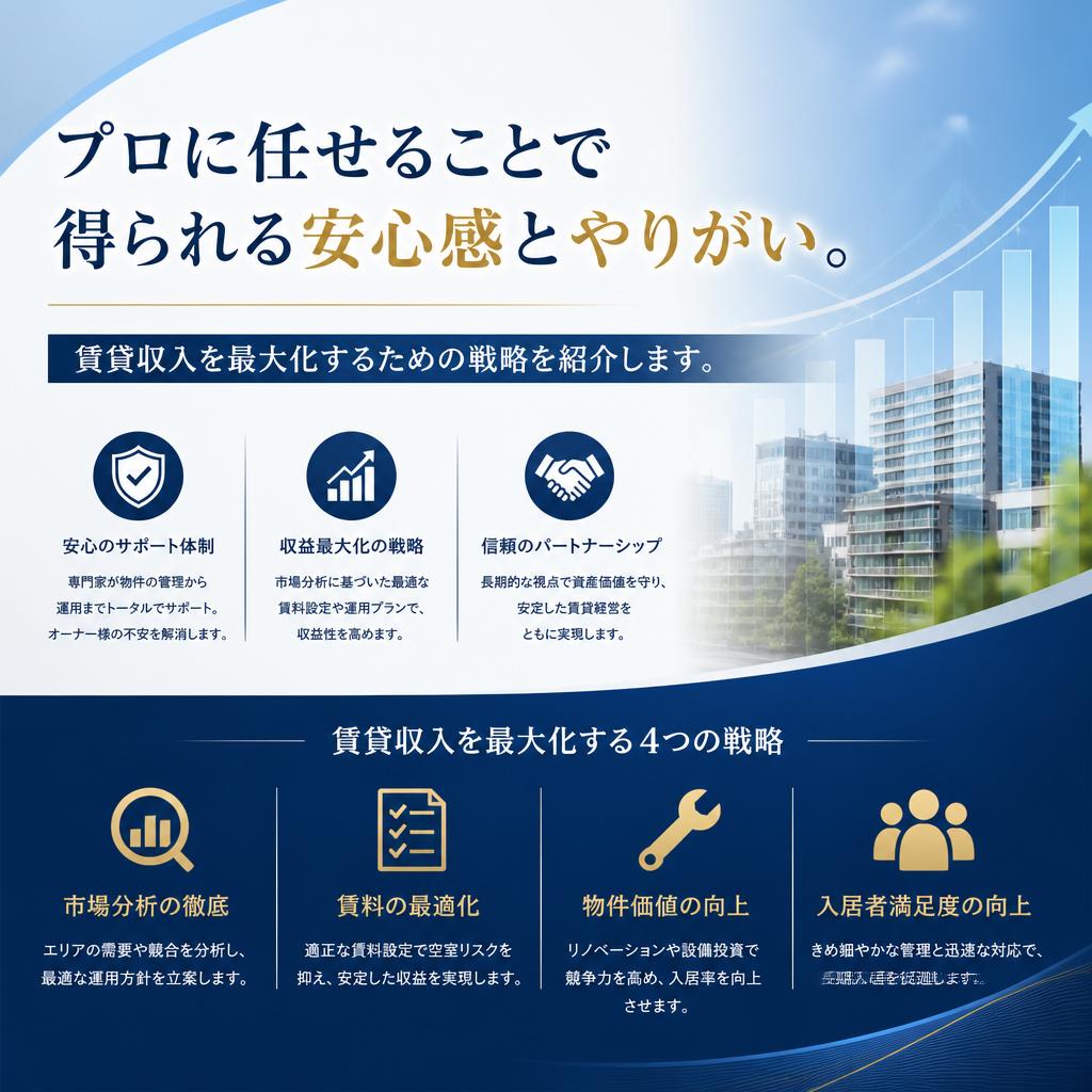 2. 賃貸物件運営のメリット